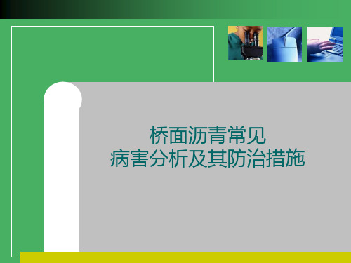 桥面沥青常见病害分析及其防治措施