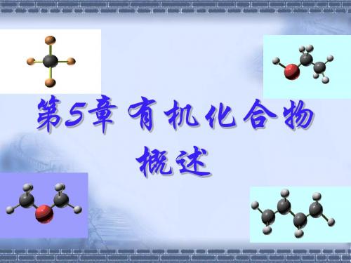 05有机物概述