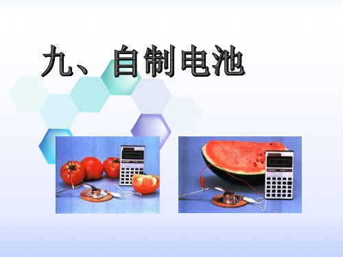 第九课 自制电池