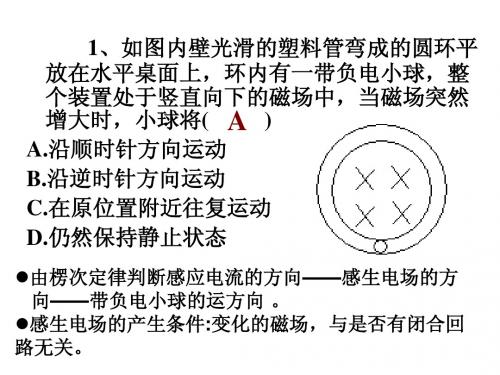 电磁感应例题