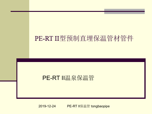 PE-RT II型预制直埋保温管详细介绍-精品文档