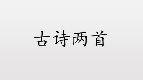 04古诗两首(闻官军收河南河北、示儿)