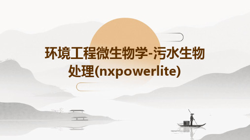 环境工程微生物学-污水生物处理(NXPowerLite)