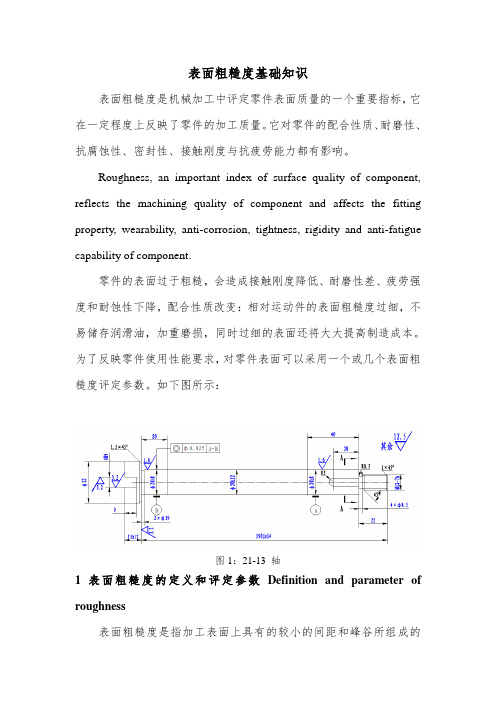 表面粗糙度基础知识