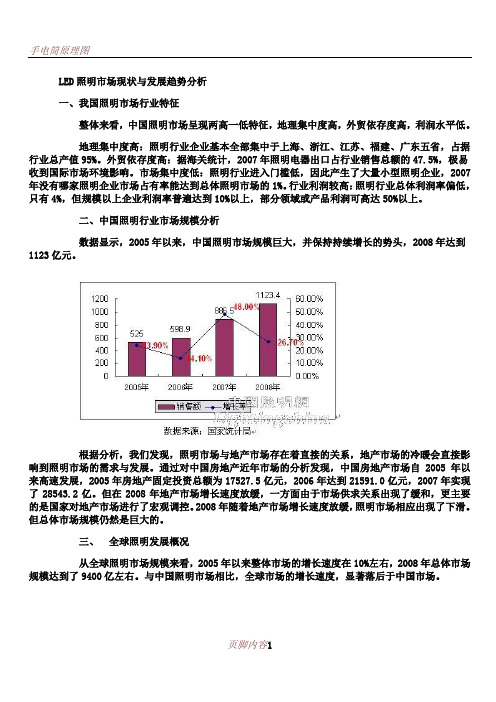 LED照明市场现状与发展趋势分析