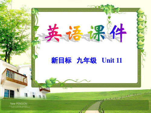 人教版九年级unit11全单元课件