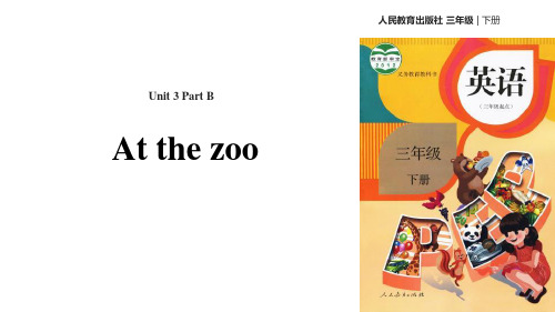 《At the zoo》Part B PPT课件(第2课时)