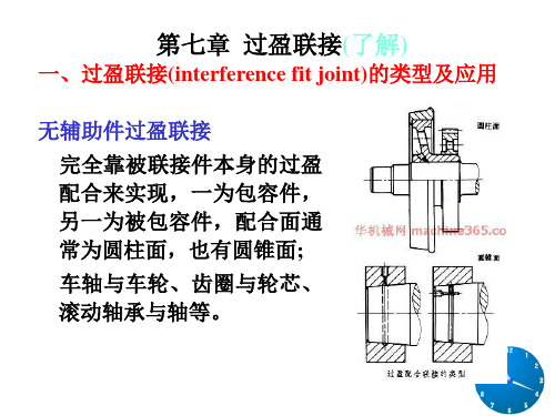 机械设计7第7章过盈连接