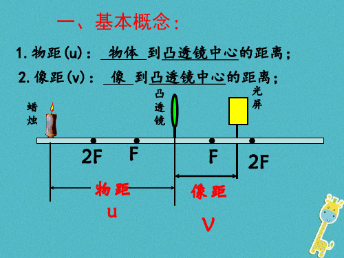 广东河源八年级物理上册5.3凸透镜成像的规律课件新人教版