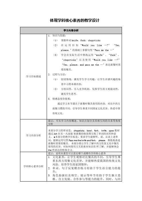 【作业表单】体现学科核心素养的教学设计 (39)