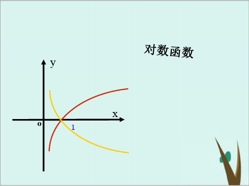 人教A版数学必修一《对数函数》说课稿课件完美版