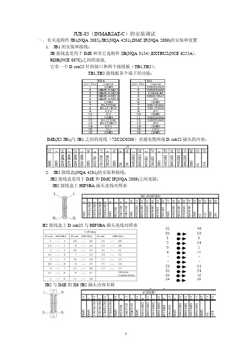 JUE-85(C站)调试 ( P7)