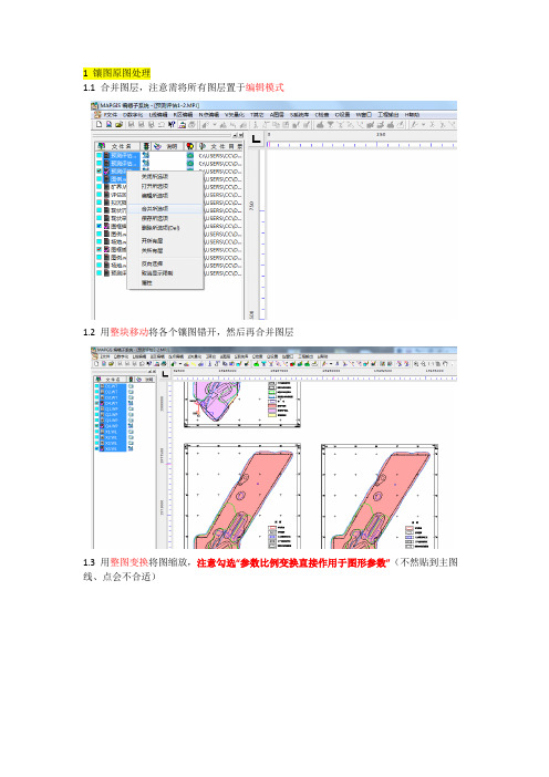 MapGIS镶图制作