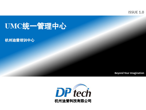 DPtech UMC统一管理中心(培训文档)