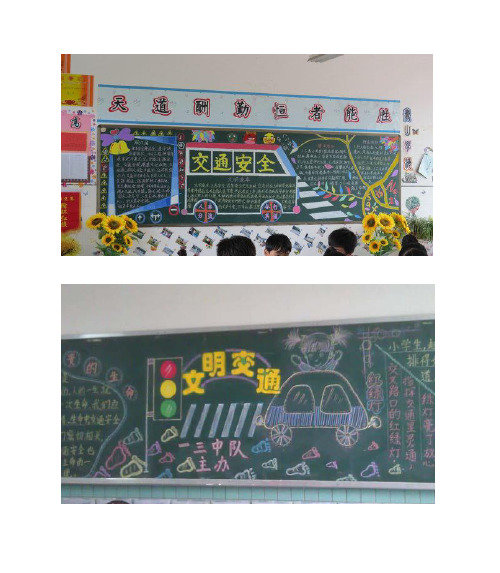 交通安全板报