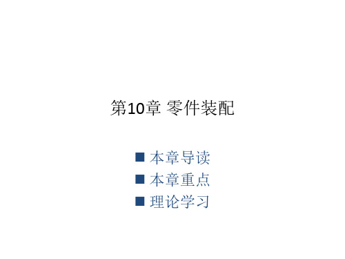 全套课件-ProE 4.0基础教程_完整