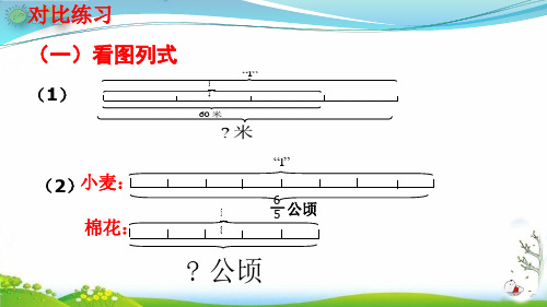 数学人教六年级上册分数除法解决问题