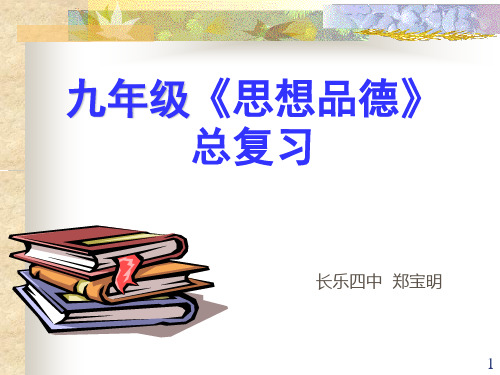 九年级思想品德总复习