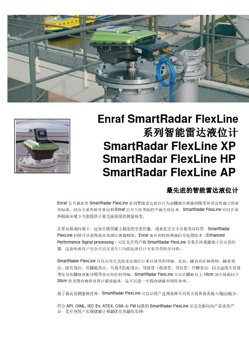 Enraf  SmartRadar  FlexLine 雷达液位计