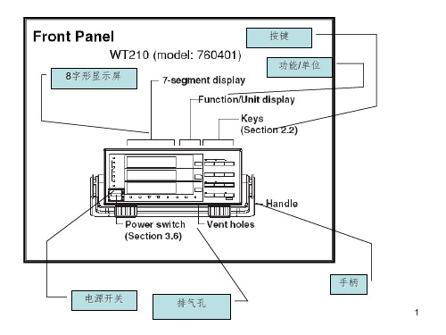 WT210数字功率计操作手册.