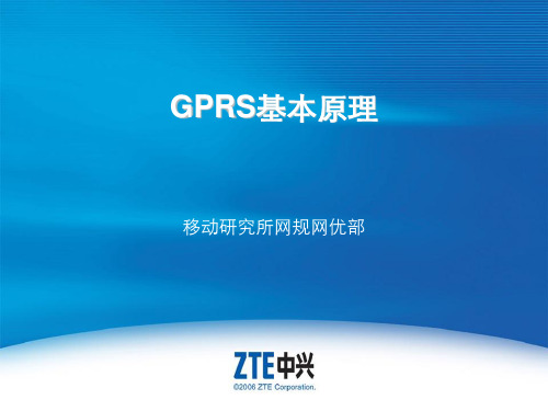 《GPRS基本原理》PPT课件