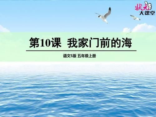 10 我家门前的海