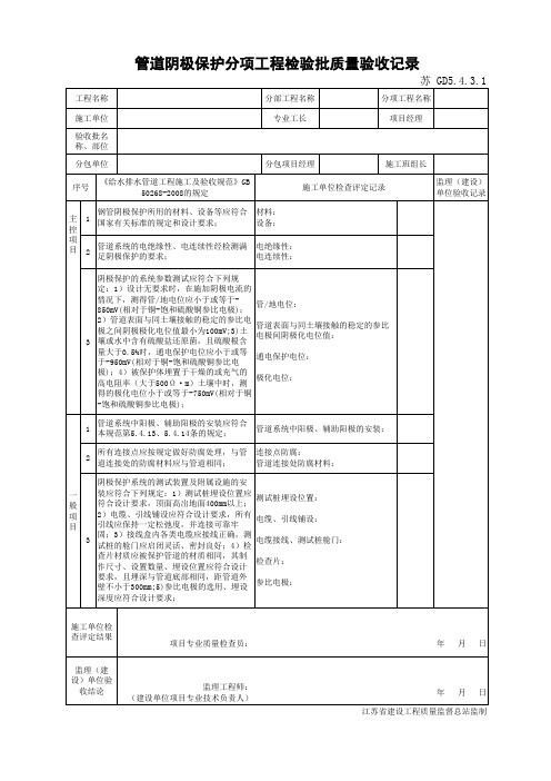 江苏省建设工程质监0190910六版表格文件GD5.4.3.1