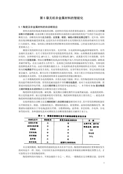 第5章 无机非金属材料的智能化