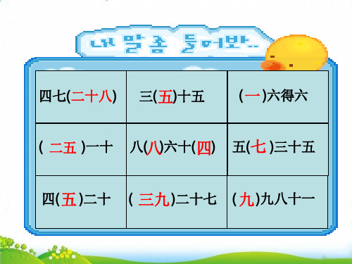 (二上)数学PPT课件-6.4 整理与提高(乘与除) ▏沪教版 (13张)