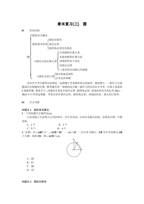 九年级数学 圆 专题练习