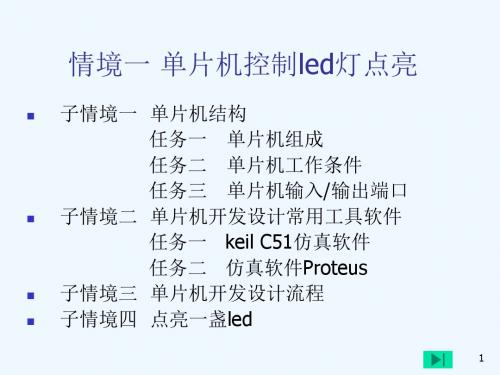 51单片机学习-第1章 点亮led