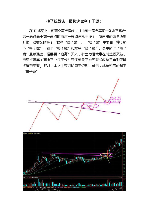 筷子线战法一招快速盈利（干货）