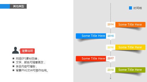 史上最全PPT时间轴鱼骨图甘特图流程图模板大全