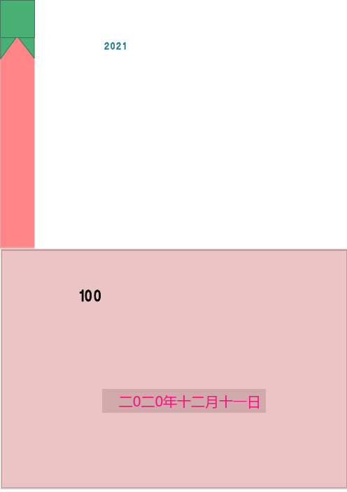 2021消防工程师综合能力100个必背考点总结(上篇1-50)