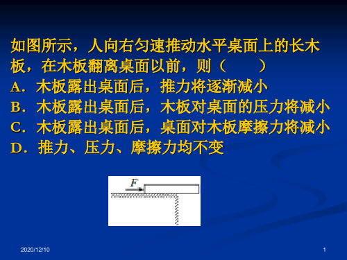 受力分析习题PPT教学课件