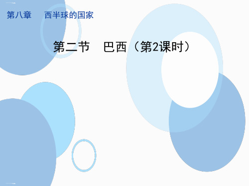 人教版《巴西》优质课件1