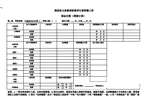 蛋奶周台账统计表2