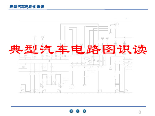 典型汽车电路图识读资料精品PPT课件