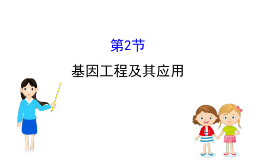 2020-2021学年 人教版 必修2  基因工程及其应用  课件(42张)