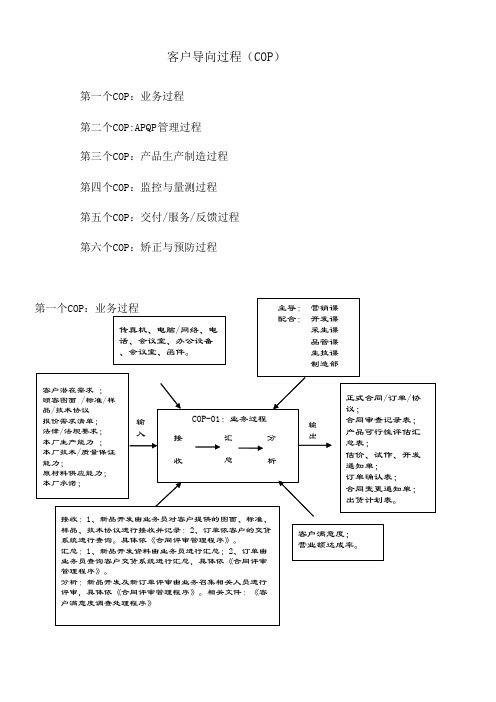 TS16949常见的过程乌龟图