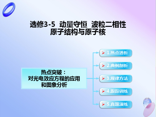 对光电效应方程的应用和图象分析