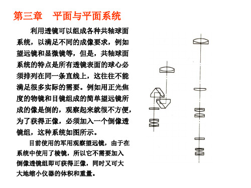 工程光学(平面与平面系统)