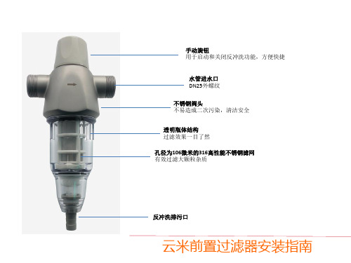 6.云米前置过滤器--安装指引