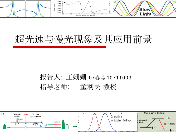 超光速与慢光现象及其应用前景