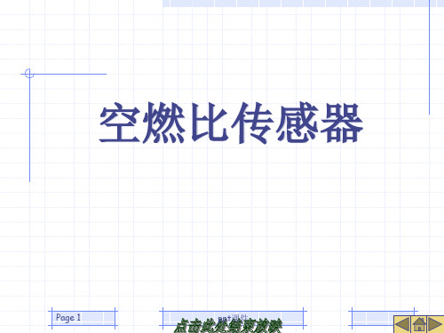 空燃比传感器  ppt课件