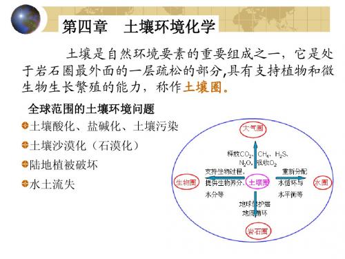 第四章   土壤环境化学(1)