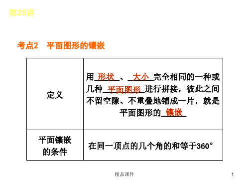 【精品课件】2020(新增4页)教版中考数学复习解题指导：第25讲 多边形与平行四边形_6-10