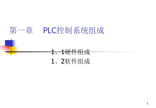 PLC控制系统组成