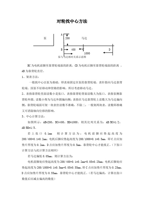 2015.4.9技能培训(对轮找中心方法)