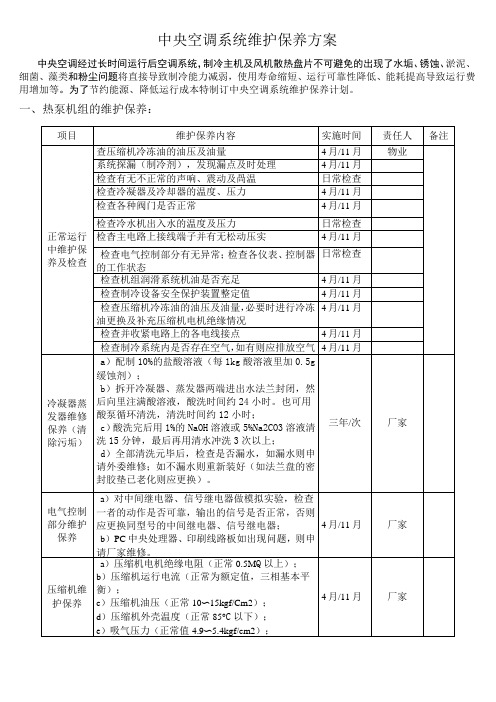 地源热泵系统售后保养